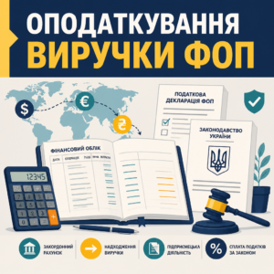 Оподаткування доходів ФОП на закордонному рахунку