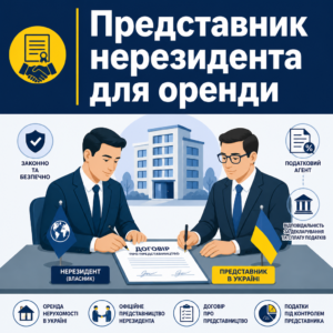 Аренда недвижимости иностранцем через официального налогового агента в Украине