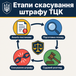 Оскарження штрафу ТЦК Київ адвокат з мобілізації