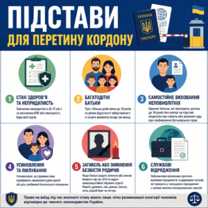 Законные категории и основания для выезда за границу военнообязанных мужчин
