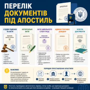 Официальный порядок проставления апостиля на нотариальные и судебные акты