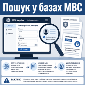 Проверка розыска ТЦК через базы МВД