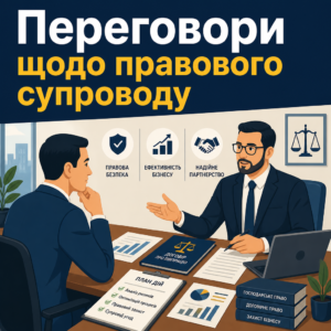 Деловые переговоры предпринимателя с адвокатом для бизнеса об условиях сотрудничества