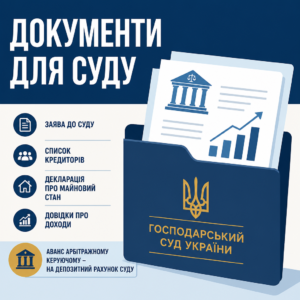 Підготовка документів для суду у справі про неплатоспроможність