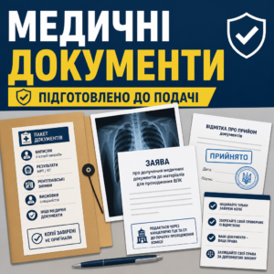 Подготовка медицинских документов для прохождения ВЛК и подтверждение диагноза