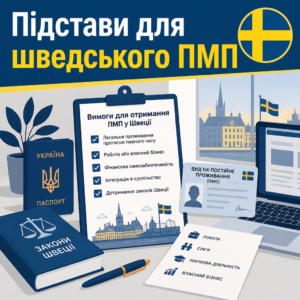 Юридичні підстави та умови для оформлення ПМП у Швеції