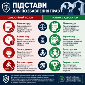 Юридичні підстави для позбавлення батьківських прав Київ адвокат ЮРКОНСАЛТ