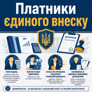 Єдиний соціальний внесок та суб'єкти його сплати в системі страхування