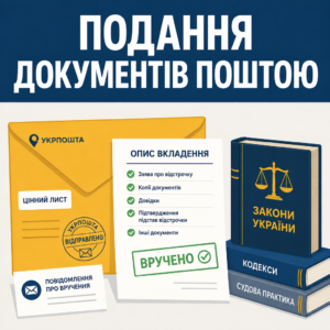 направлення заяви поштою та супровід отримання відстрочки