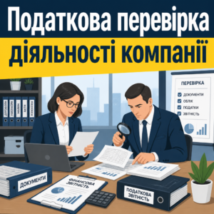Податкова перевірка суб'єкта господарювання та контроль фінансової звітності