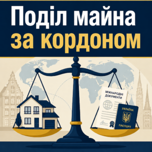 Раздел имущества за границей через украинский суд