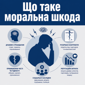 Поняття моральної шкоди та її прояви в цивільному праві