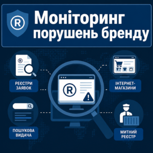 Пошук незаконного використання торговельної марки у реєстрах та мережі інтернет