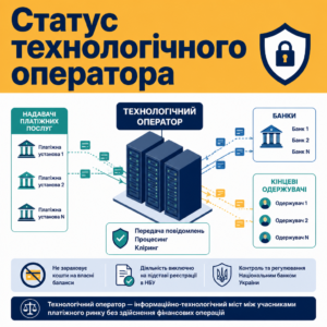 Правовой статус технологического оператора платежных услуг и процессинг