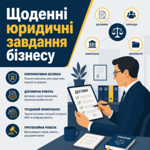 Ежедневное правовое сопровождение компании и оптимизация внутренних процессов