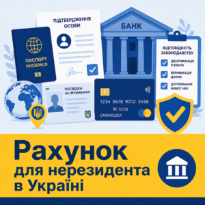 Відкрити банківський рахунок в Україні для іноземця законні правила