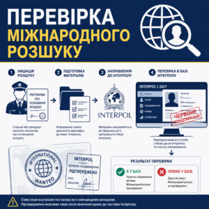 Процедура объявления подозреваемого в международный розыск