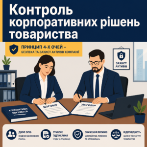 Принцип 4-х очей для багаторівневого захисту активів компанії