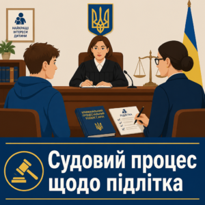 Судовий розгляд кримінального провадження щодо неповнолітніх уповноваженим ювенальним суддею