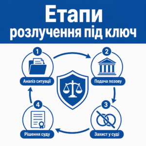 Розлучення під ключ у Києві та розірвання шлюбу Київ без присутності в суді