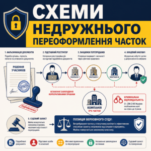 Схемы рейдерских атак через регистрационные действия и фальсификацию документов