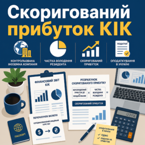 Оподаткування скоригованого прибутку контрольованої іноземної компанії