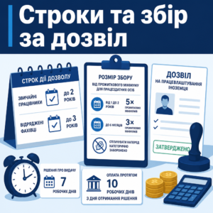 Стоимость и сроки действия разрешения на трудоустройство иностранца