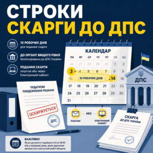 Строки подання скарги для захисту прав платників податків