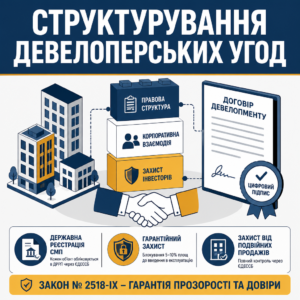 Структурирование соглашений и регистрация СМП в сфере девелопмента