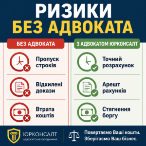 Стягнення дебіторської заборгованості адвокат Київ