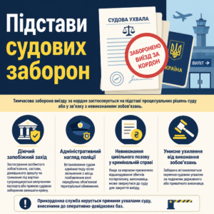 Судебный запрет на выезд за границу и процессуальные ограничения