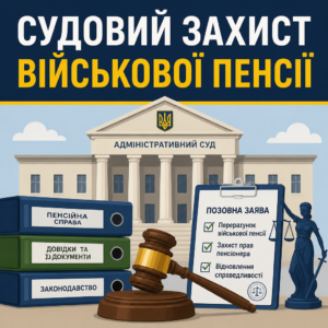 Судовий захист перерахунку військової пенсії та строки звернення