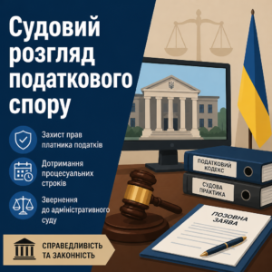 Судовий захист прав платників податків у адміністративному суді