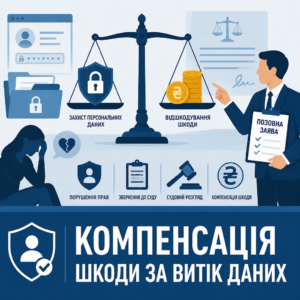 Судовий захист персональних даних та стягнення компенсації шкоди