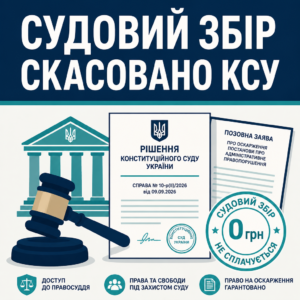 Судовий збір за оскарження постанови про адміністративне правопорушення після рішення КСУ