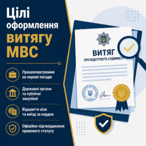 Перевірка документа та необхідність замовити витяг про несудимість