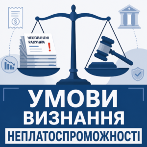 Умови для ініціювання банкрутства фізичної особи в Україні