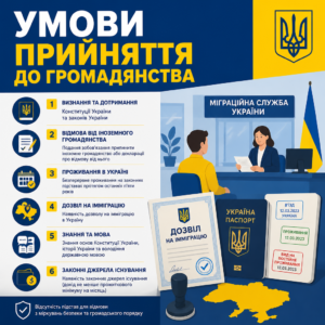 Умови для іноземця щоб отримати громадянство України