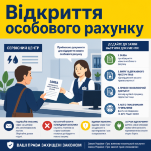 Як новому власнику відбити вимогу сплатити чужий борг і відкрити новий особовий рахунок.