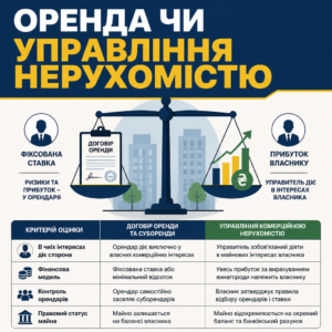 Отличия модели управления коммерческой недвижимостью от обычной аренды
