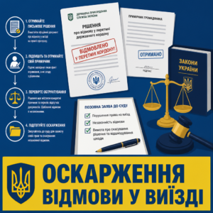 Действия военнообязанного после получения письменного отказа в пересечении границы от ДПСУ
