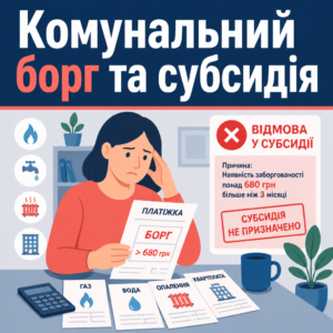 отказ в субсидии из-за накопленного коммунального долга