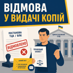 Що робити якщо ТЦК відмовляється видати документи після ВЛК