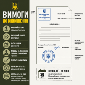 Правильне оформлення відношення та вимоги до документа для рапорту