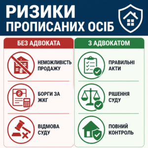 Зняття з реєстрації та виписка з квартири через суд у Києві