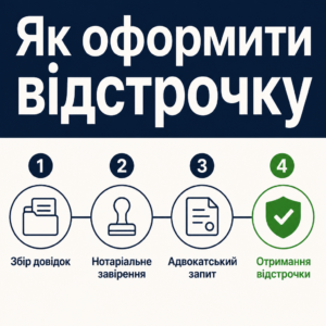 Військовий адвокат у Києві оформлення відстрочки та оскарження ВЛК