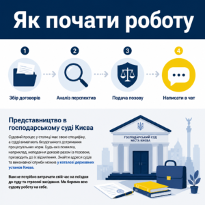 Представництво в господарському суді Києва