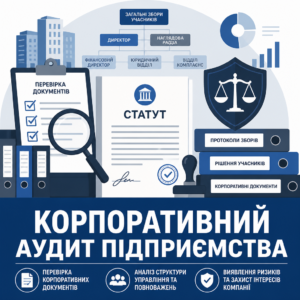 Юридический аудит предприятия и проверка корпоративных документов
