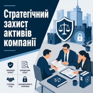 юридичний супровід бізнесу для захисту корпоративних прав та активів