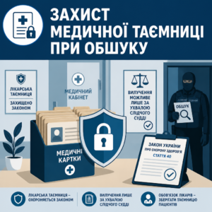 Вилучення медичних карток та захист лікарської таємниці